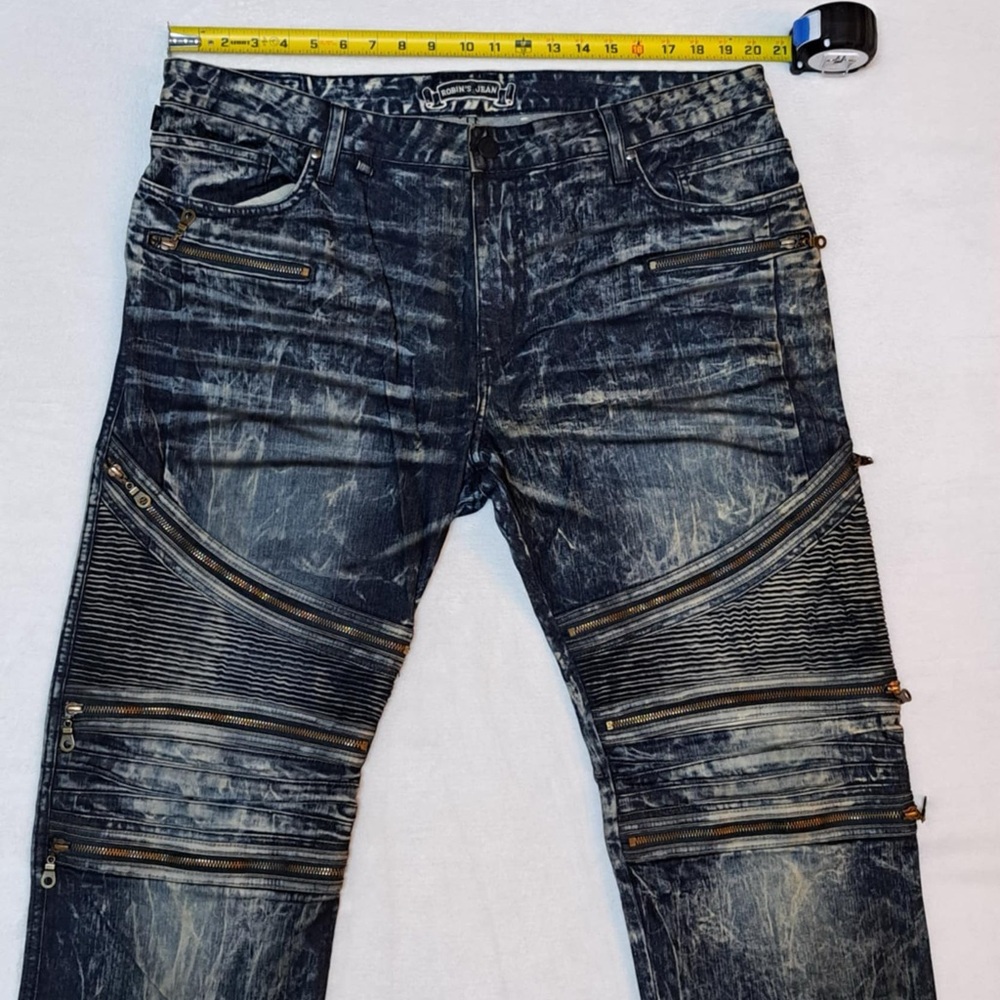 Robin's Jeans "THE SHOW" Moto Jeans Pants - Men's size 40 - Picture 6 of 11